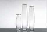 unique shaped glass vase,clear glass vase