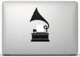 Phonograph Macbook Decals Sticker