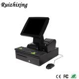 Hot touch screen i3 cash register pos system with scanner printer